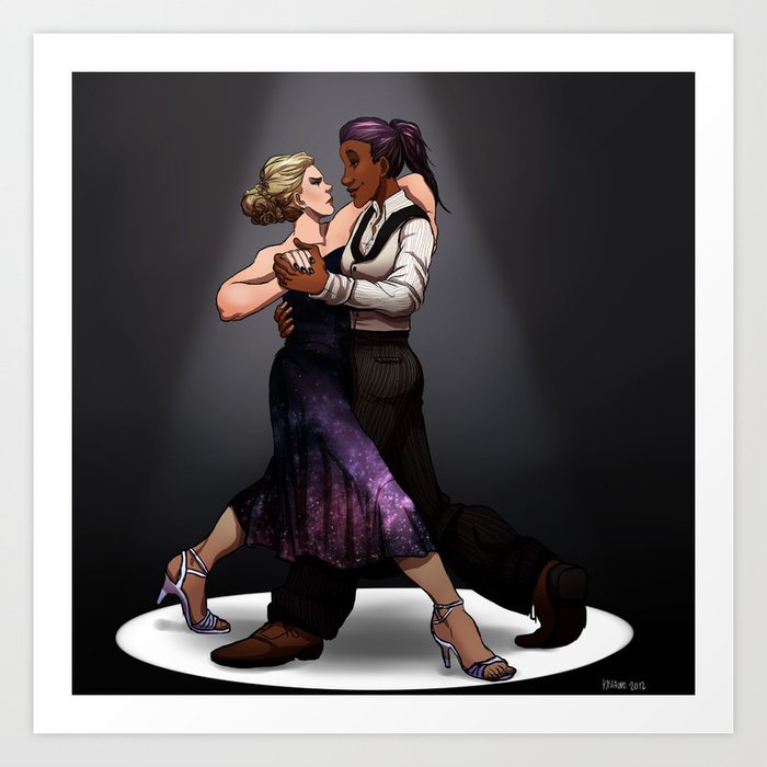 Tango Art Print