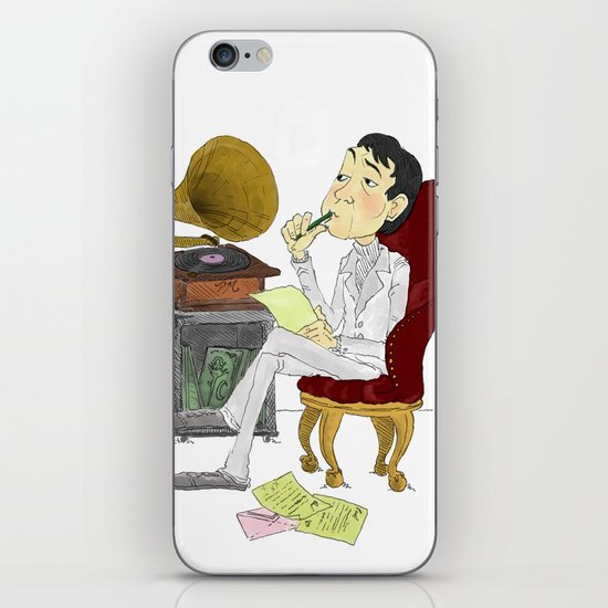 "Kisses on the Bottom" by Virginia McCarthy iPhone & iPod Skin