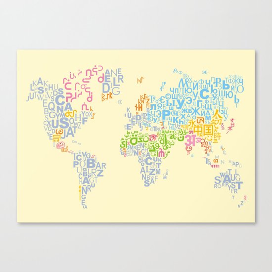 We Are All Writers Canvas Print
