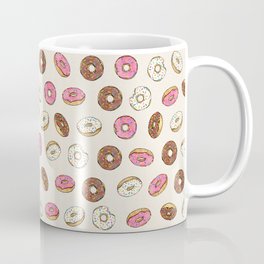 ALL the donuts! Rainbow on Cream Coffee Mug