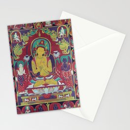 Manjushri Thangka Stationery Card
