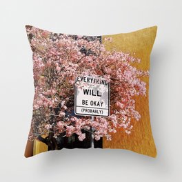 Give Me a Sign Throw Pillow