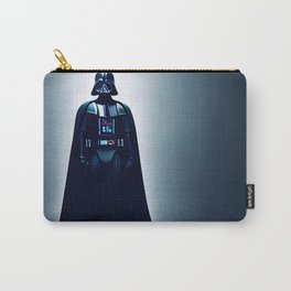 Darth Vader Carry-All Pouch | Pattern, Graphicdesign, Hatching, Acrylic, Black And White, Graphite, Cartoon, Drafting, Digital, Figurative 