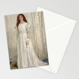 James Whistler - Symphony in White No. 1 Stationery Card