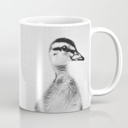 Duckling - Black & White Coffee Mug