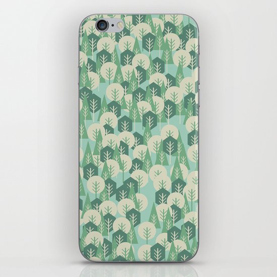 Geometric Woods iPhone Skin
