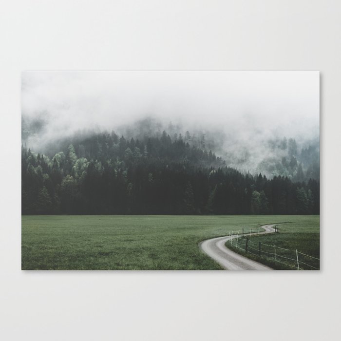 road - Landscape Photography Canvas Print