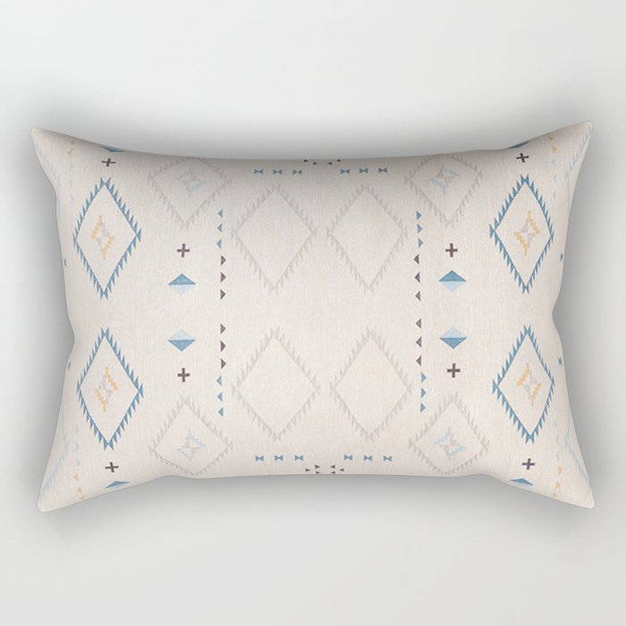 Moroccan Berber Carpet Design Rectangular Pillow