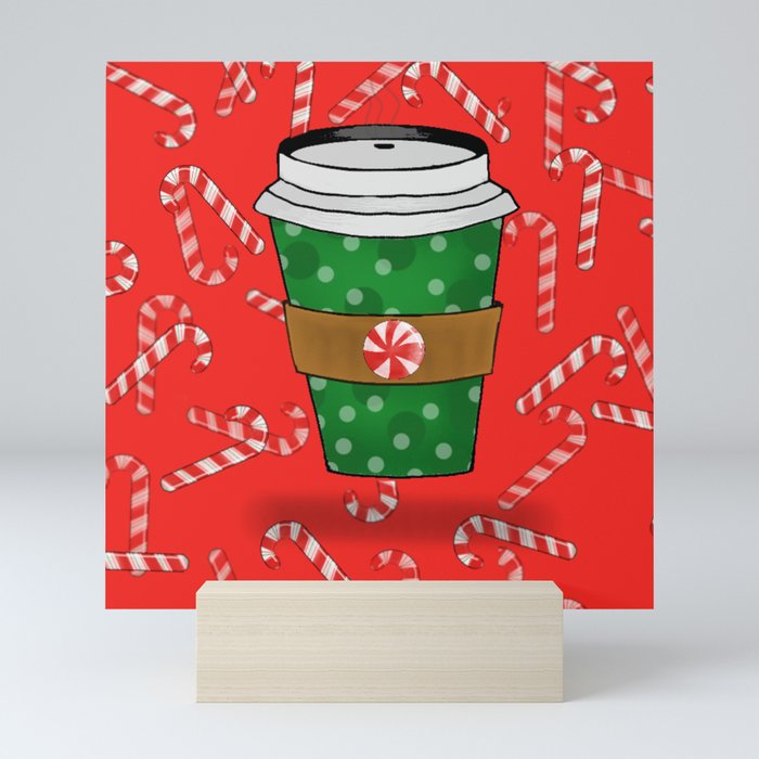 Christmas Coffee Mini Art Print
