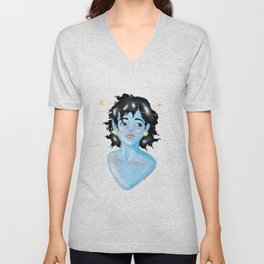 Erma Blu Original  V Neck T Shirt