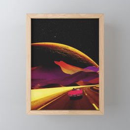 Desert Roads Framed Mini Art Print