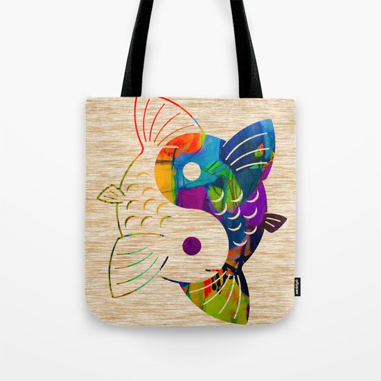 Yin Yang Tote Bag