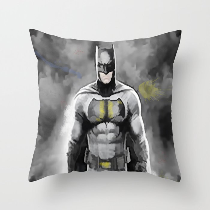 Superheroes 1 Throw Pillow