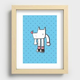 NOBODY KNOW Recessed Framed Print