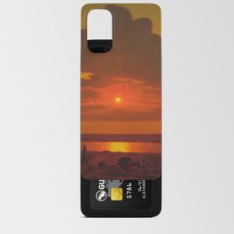 Gloomy Sunset Art Android Card Case