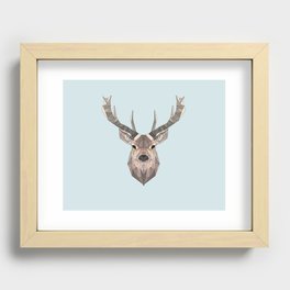 Stag Recessed Framed Print