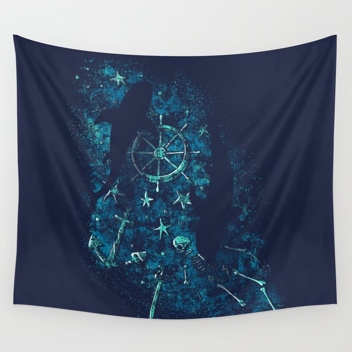 For all the Gold Under the Stars Wall Tapestry