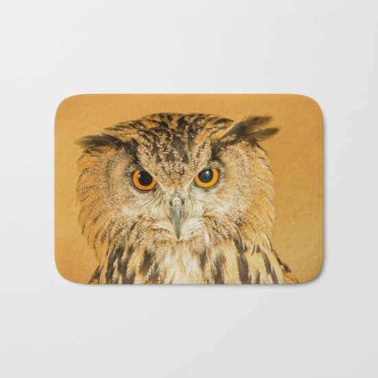 OWL RIGHT ON THE NIGHT Bath Mat