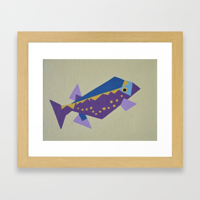 boxfish Framed Art Print