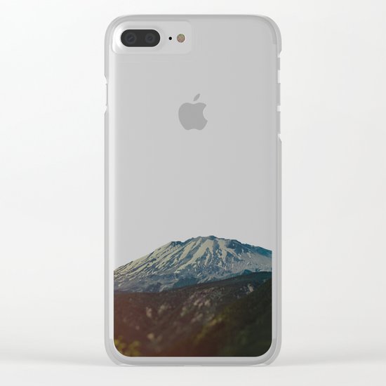 Mount Rainier Clear iPhone Case