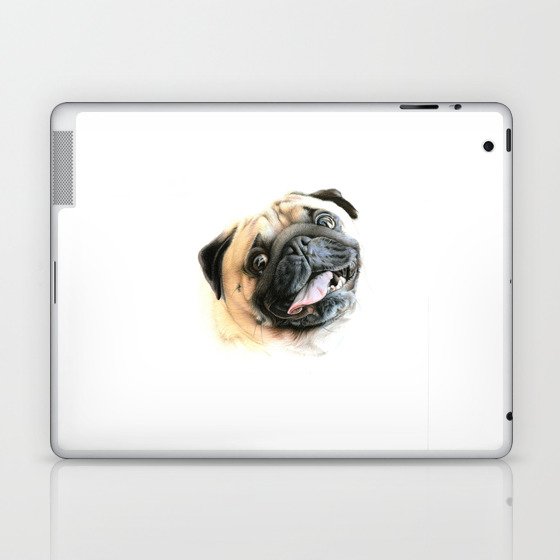 Pug Laptop & iPad Skin