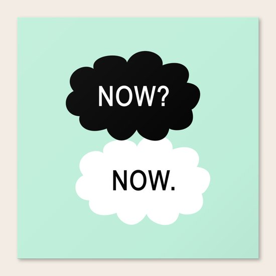 Now Canvas Print