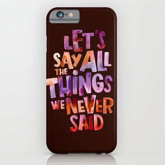 All The Things iPhone & iPod Case
