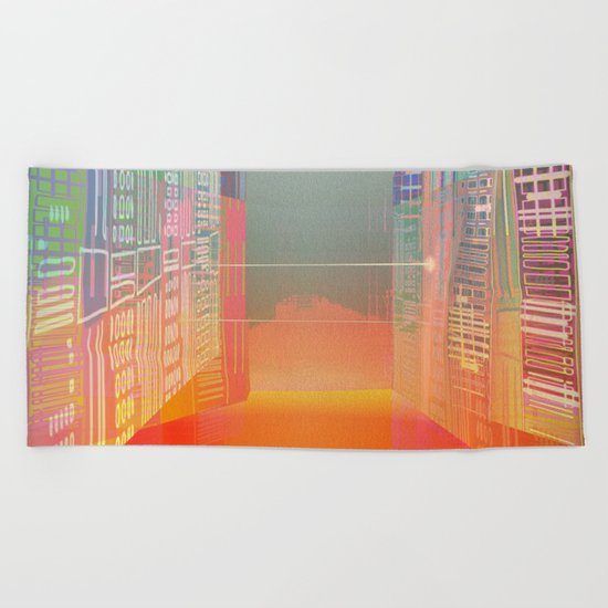 Open Gates / Spatial sluices / Entrance to summer Beach Towel