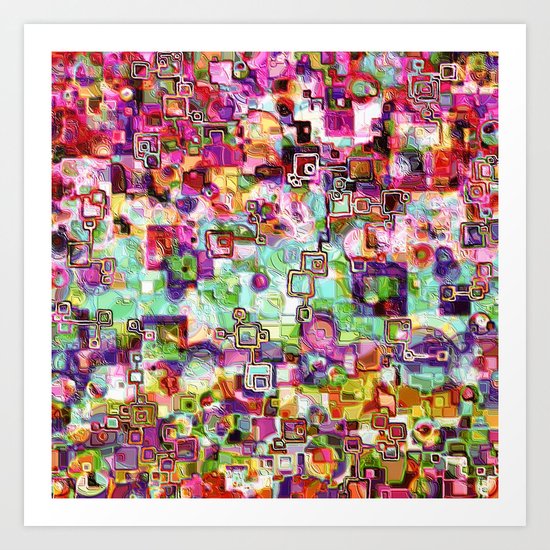 Interlinking possibilities... Art Print