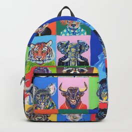 Collage animales Backpack