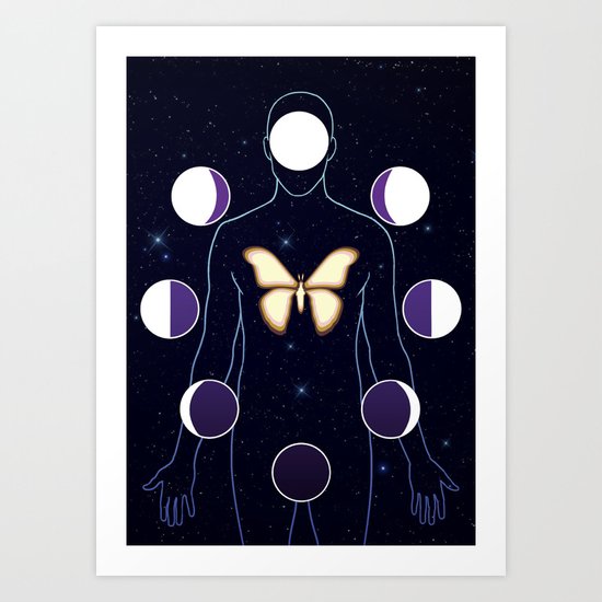 The Mothman Art Print