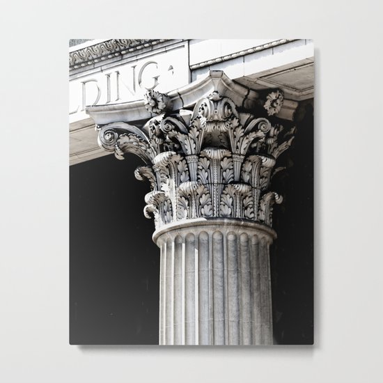 Classic architectural column Metal Print
