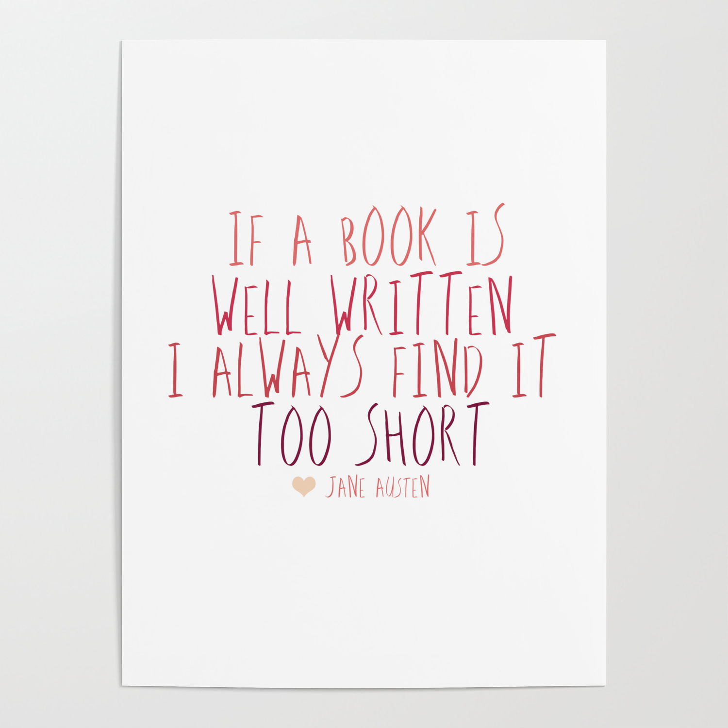 jane austen quotes about reading