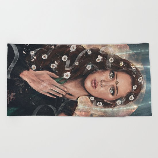 May We Meet Again Beach Towel