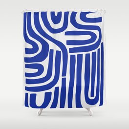 S and U Shower Curtain