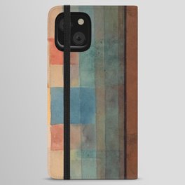 Ouverture (Overture) by Paul Klee iPhone Wallet Case