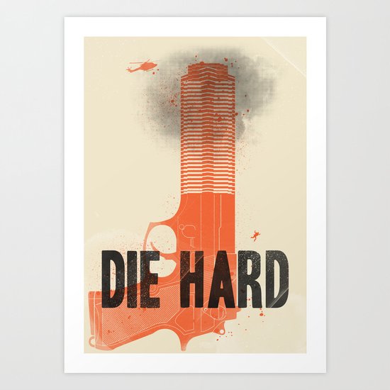 Die Hard Art Print