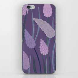 Grape Hyacinths iPhone Skin