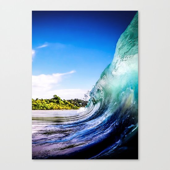 Wave Wall Canvas Print