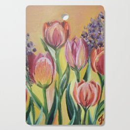 Tulips Cutting Board