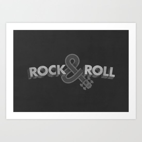Rock&Roll Art Print