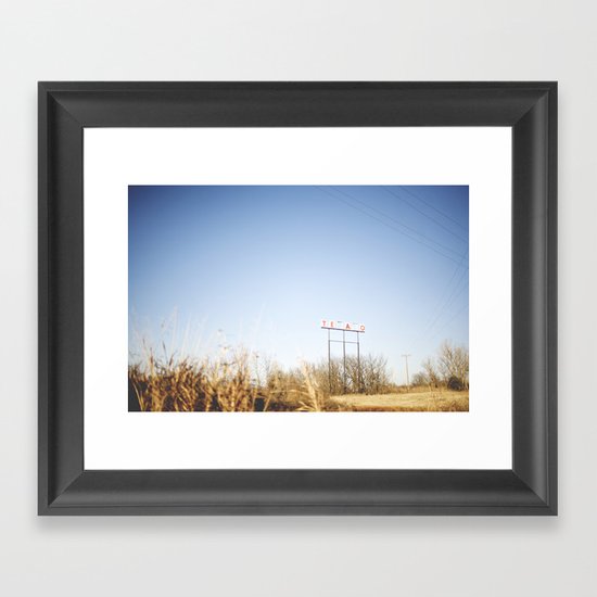 kansas Framed Art Print