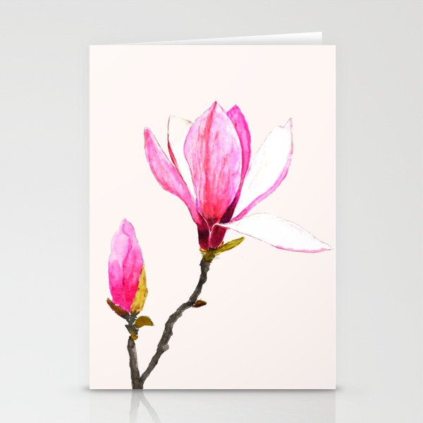 pink carnation flowers watercolor  Poster for Sale by ColorandColor