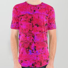 Spliced Data All Over Graphic Tee