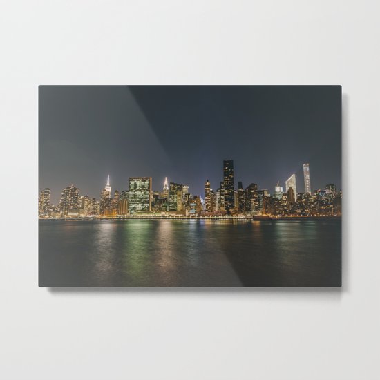 The City That Never Sleeps Metal Print