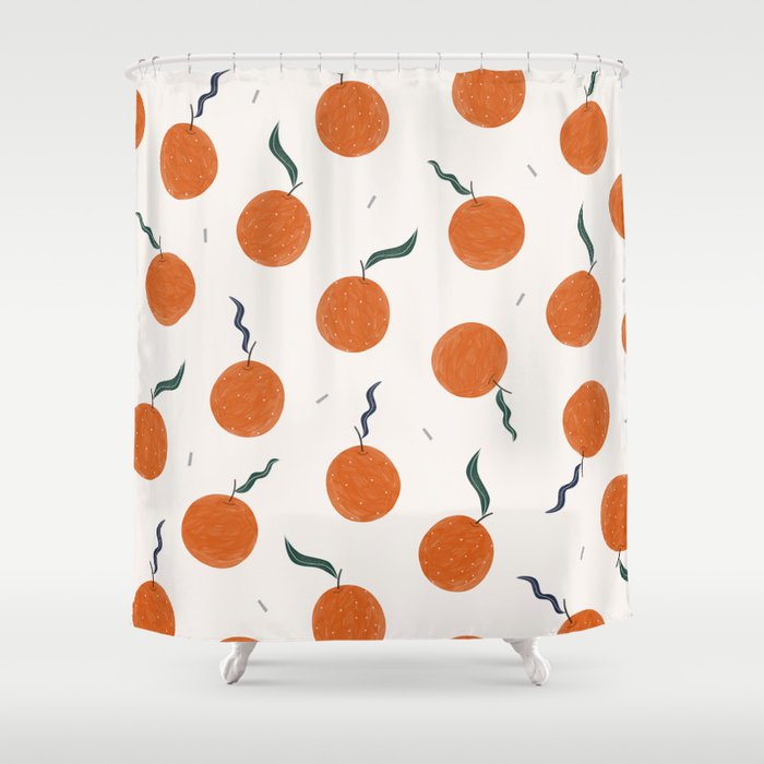 Mandarins Shower Curtain