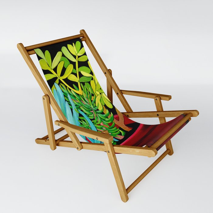 Succulent Pot Sling Chair