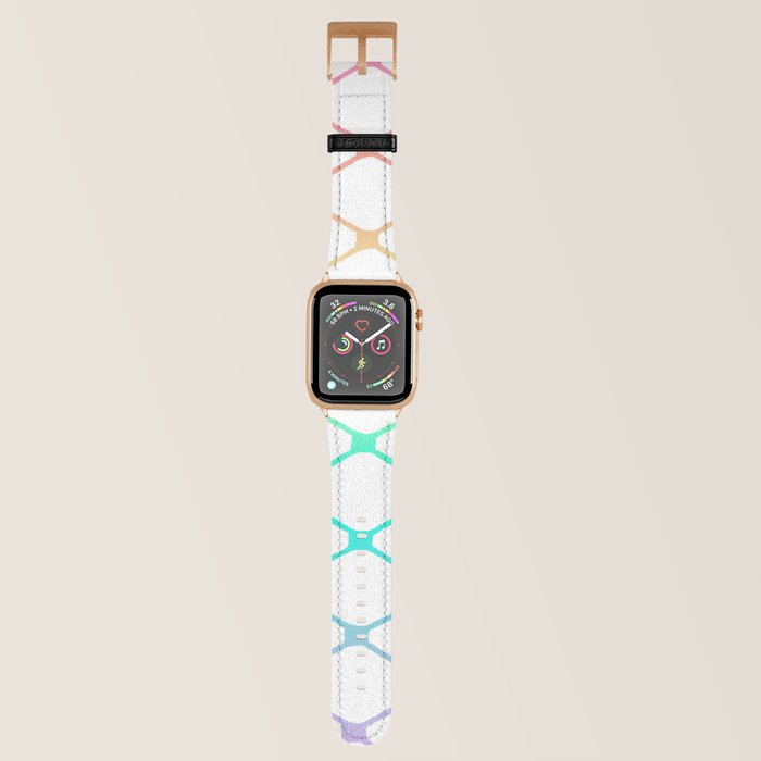 Pastel rainbow apple watch band deals