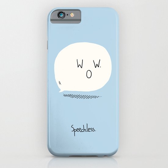 Speechless. iPhone & iPod Case