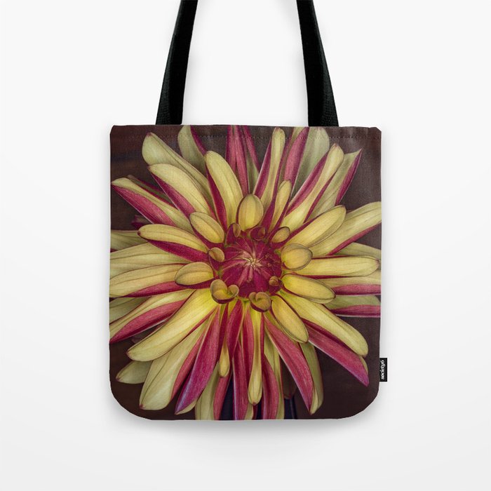 Multi colored flower Tote Bag